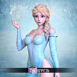 Elsa Adult Crystal Base 3D Printer Files