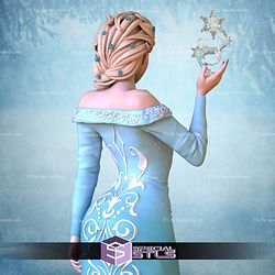 Elsa Adult Crystal Base 3D Printer Files