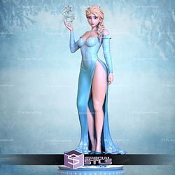 Elsa Adult Crystal Base 3D Printer Files