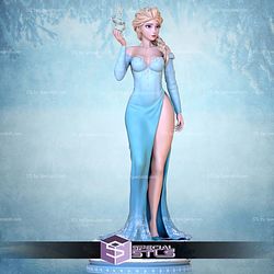 Elsa Adult Crystal Base 3D Printer Files
