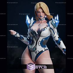 Emma Frost Marvel Rivals Crystal 3D Printer Files