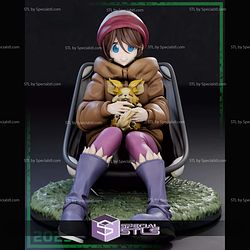 Ena Saito Yuru Camp 3D Printer Files
