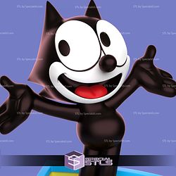 Felix The Cat in the Bag 3D Printer Files