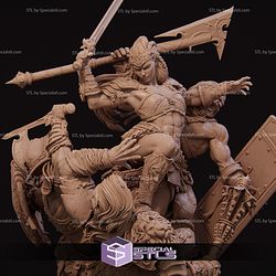 Fight of The Wolf 3D Printer Files