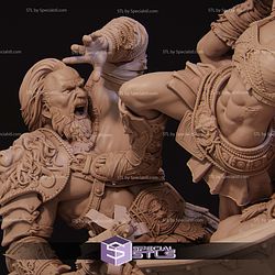 Fight of The Wolf 3D Printer Files