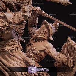 Fight of The Wolf 3D Printer Files