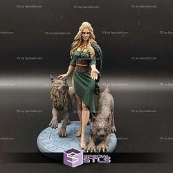Freya and her lynxes 3D Printer Files