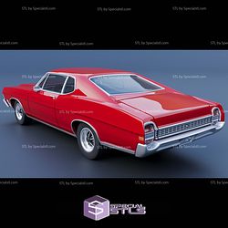 Ford Galaxie 500 Fastback 1968 3D Printer Files