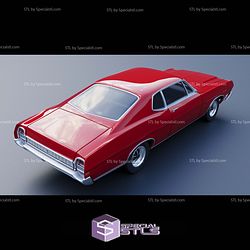 Ford Galaxie 500 Fastback 1968 3D Printer Files