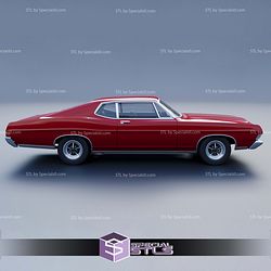 Ford Galaxie 500 Fastback 1968 3D Printer Files