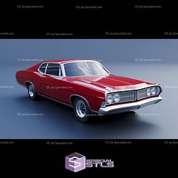 Ford Galaxie 500 Fastback 1968 3D Printer Files
