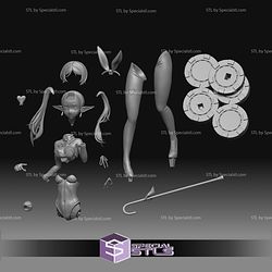 Frieren Bunny Heart 3D Printer Files