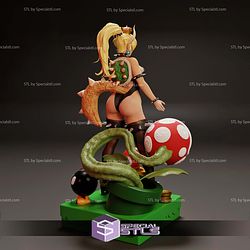 Bowsette Adult and Plant STL Printer Files
