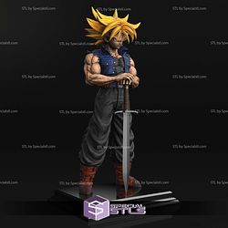 Future Trunks Stand with Sword 3D Printer Files