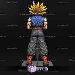 Future Trunks Stand with Sword 3D Printer Files
