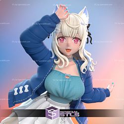 Fuwamoco Hololive Vtuber 3D Printer Files