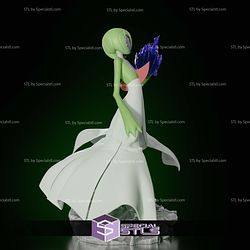 Gardevoir Pokemon Rock Base 3D Printer Files