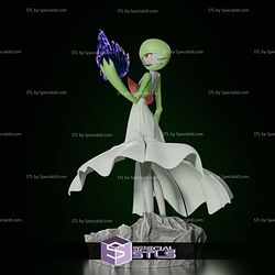 Gardevoir Pokemon Rock Base 3D Printer Files