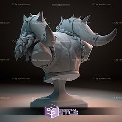 Garrosh Broken Bust 3D Printer Files