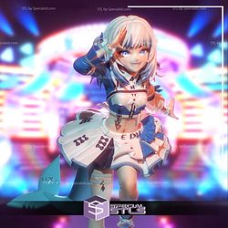 Gawr Gura 6th Fes Idol Outfit 3D Printer Files