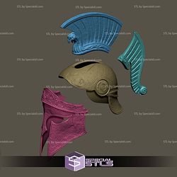Greek Helmet 3D Printer Files