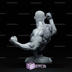 Green Lantern John Stewart Bust 3D Printer Files