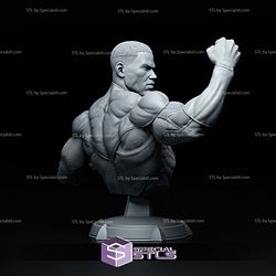 Green Lantern John Stewart Bust 3D Printer Files