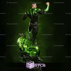 Green Lantern John Stewart Flying 3D Printer Files