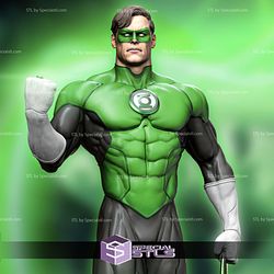 Green Lantern Signature Pose 3D Printer Files