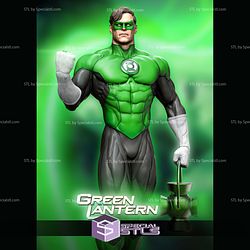 Green Lantern Signature Pose 3D Printer Files