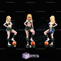 Green Lantern Woman Cheerleader Edition 3D Printer Files