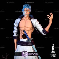 Grimmjow Jaegerjaquez Standalone 3D Printer Files
