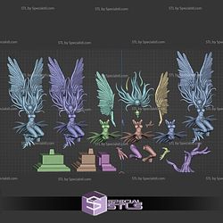 Harpie Lady Yu Gi Oh 3D Printer Files