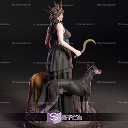 Hekate the Greek goddess 3D Printer Files