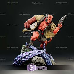 Hellboy Various Weapon Octopus Base 3D Printer Files