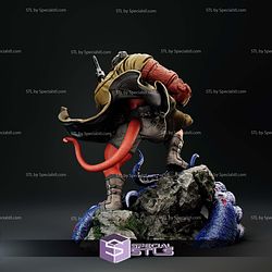 Hellboy Various Weapon Octopus Base 3D Printer Files