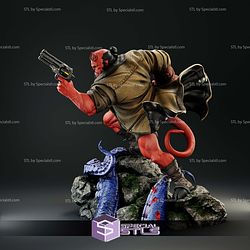 Hellboy Various Weapon Octopus Base 3D Printer Files