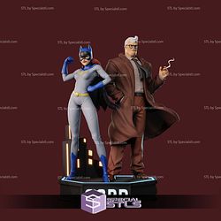 James Gordon Barbara Batgirl Animated Series 3D Printer Files