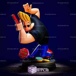 Johnny Bravo Valentine 3D Printer Files