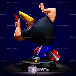 Johnny Bravo Valentine 3D Printer Files