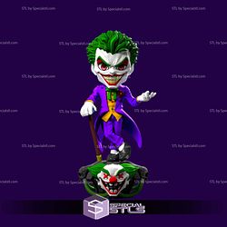 Joker Animated Chibi 3D Printer Files