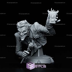 Joker Bust 158mm 3D Printer Files