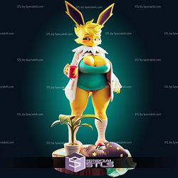 Jolteon Chill Curvy Pokemon NSFW 3D Printer Files