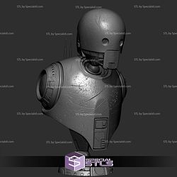 K-2SO Portrait Bust 3D Printer Files