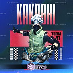 Kakashi Battle Bust 3D Printer Files