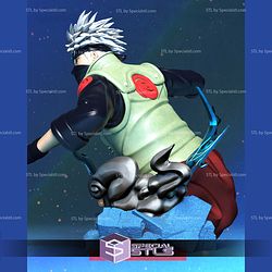 Kakashi Battle Bust 3D Printer Files