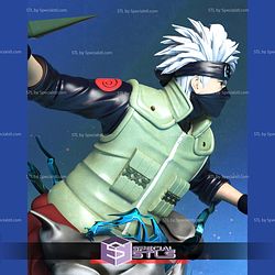 Kakashi Battle Bust 3D Printer Files