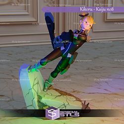 Kikoru Shinomiya Kaiju Action Pose 3D Printer Files