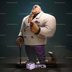 Kingpin Spider Man Toon Style 3D Printer Files