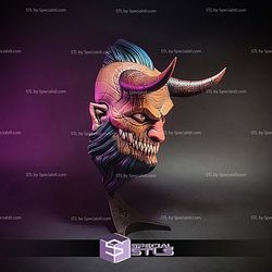 Krampus Wall Mask 3D Printer Files